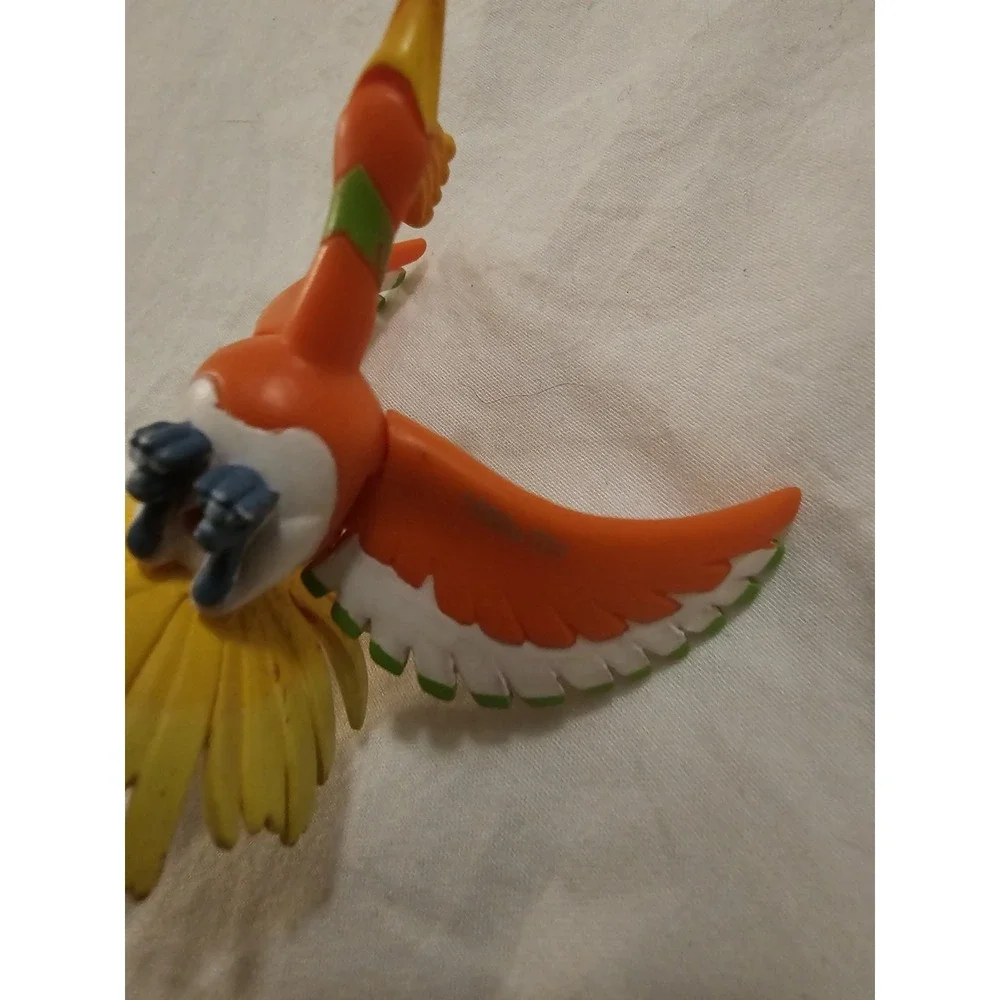 Pokemon Ho-Oh Figure Nintendo TOMY Legendary Bird Vintage Flying 3.5